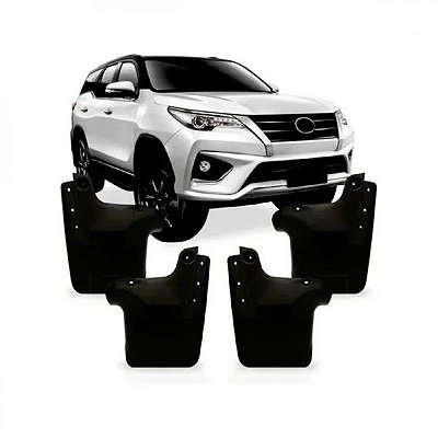 Parabarro hilux sw4 toyota de 2016 a 2023 conjunto de quatro peças
