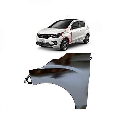 Para lama mobi fiat de 2016 a 2025 lado esquerdo sem furo