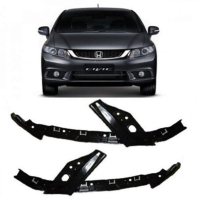 Suporte de farol civic honda de 2012 a 2016 lado direito ABS de alta resistência