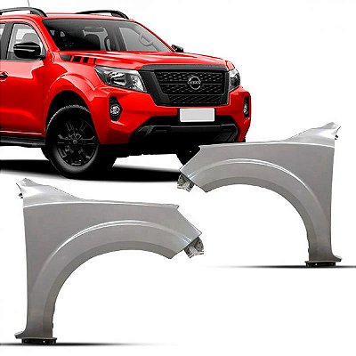 Para lama frontier nissan de 2022 a 2025 lado direito sem furo para moldura inferior do para choque