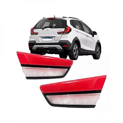 Lente da lanterna wrv honda de 2020 a 2023 traseira da mala lado esquerdo