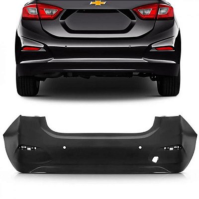 Para choque cruze chevrolet de 2017 a 2019 traseiro sedan