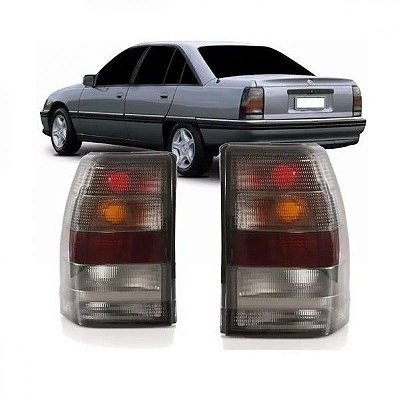 Lanterna omega chevrolet de 1992 a 1998 traseira lado esquerdo fumê