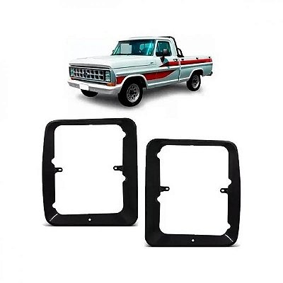 Aro do farol f1000 e f4000 ford de 1979 a 1992 lado esquerdo
