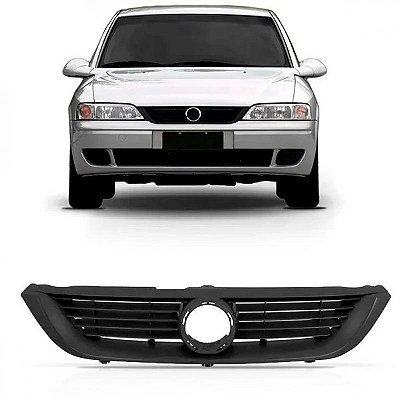 Grade do radiador vectra chevrolet de 1997 a 2005 com acabamento em primer e encaixe para emblema de cinco furos