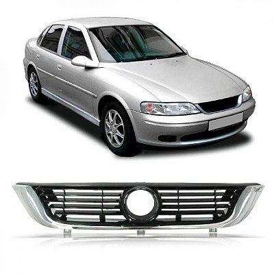 Grade do radiador vectra chevrolet de 1997 a 2005 preta e cromada