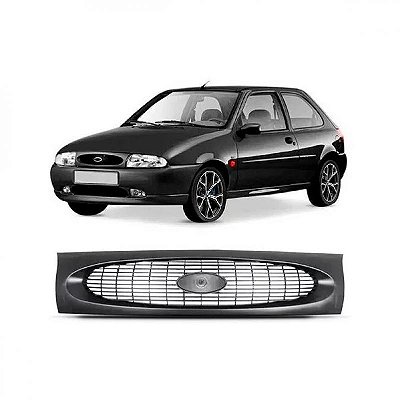 Grade do radiador fiesta ford de 1994 a 1996 preto