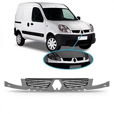 Grade do radiador kangoo renault de 2008 a 2014 em primer completa