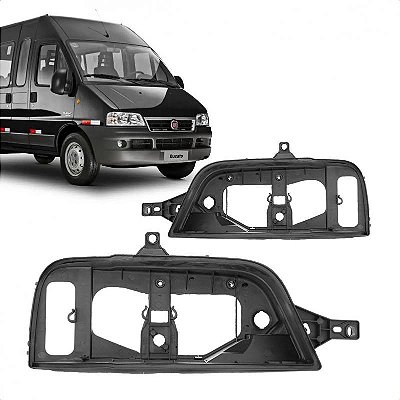Carcaça de farol ducato fiat de 2005 a 2017 lado direito