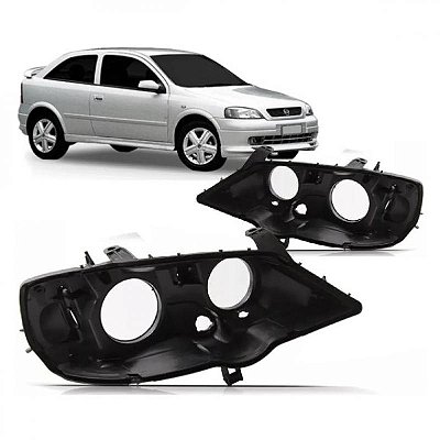 Carcaça de farol astra chevrolet de 1998 a 2002 lado esquerdo