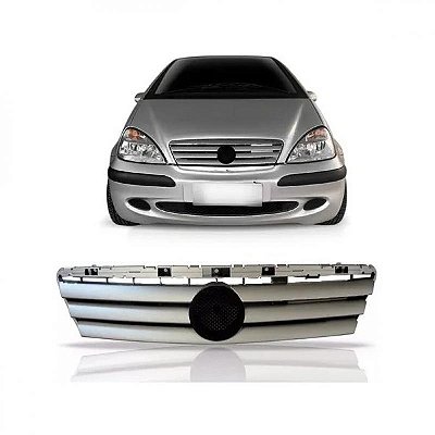 Grade do radiador classe a mercedes benz de 1999 a 2005 cinza
