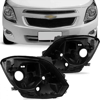 Carcaça de farol cobalt chevrolet de 2012 a 2016 lado direito