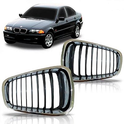 Grade do radiador série 3 bmw de 1999 a 2001 lado esquerdo