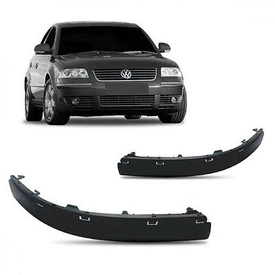 Moldura inferior do para choque passat volkswagen de 2001 a 2005 dianteira lado esquerdo