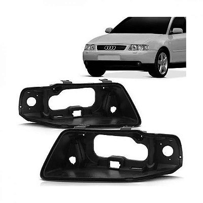 Carcaça de farol a3 audi de 2001 a 2006 lado direito