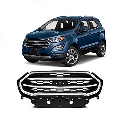 Grade do radiador ecosport ford de 2018 a 2021 com friso cromado