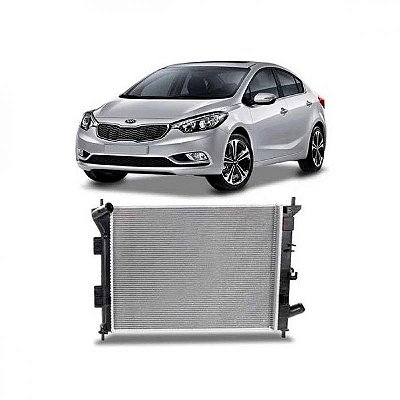 Radiador cerato kia de 2013 a 2017 câmbio automático ou manual