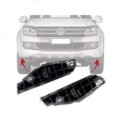 Guia do para choque amarok volkswagen de 2010 a 2016 dianteiro lado esquerdo