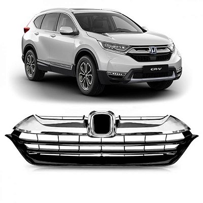 Grade do radiador crv honda de 2021 com friso cromado