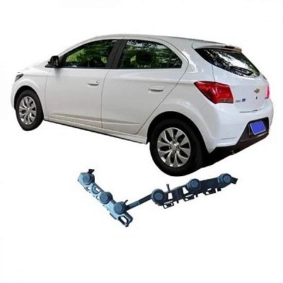 Suporte guia de para choque onix chevrolet de 2012 a 2016 traseiro lado esquerdo