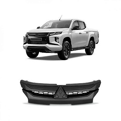 Grade do radiador triton mitsubishi de 2021 a 2025 preta