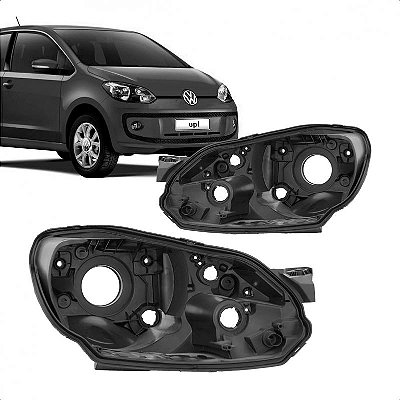 Carcaça do farol up volkswagen de 2014 a 2016 lado esquerdo