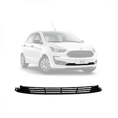Grade de para choque ka ford de 2019 a 2022 dianteiro central inferior