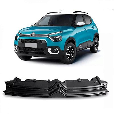 Grade do radiador c3 citroën de 2021 a 2025 sem friso cromado