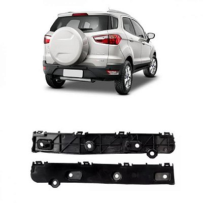 Guia de para choque ecosport ford de 2013 a 2017 lado direito traseiro