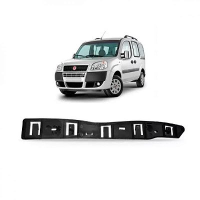 Suporte guia de para choque doblo fiat de 2009 a 2021 dianteiro lado direito
