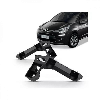 Suporte guia para para choque c3 aircross citroën de 2011 a 2015 dianteiro lado direito