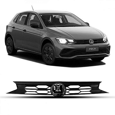 Grade de radiador polo volkswagen de 2023 a 2025 track