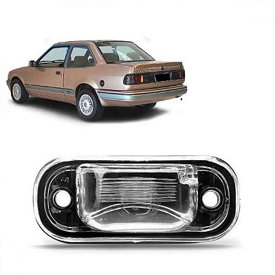 Lanterna da placa apollo volkswagen de 1990 a 1992 e verona ford