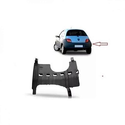 Suporte guia da ponteira do para choque ka ford de 1996 a 2001