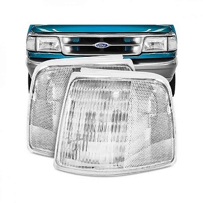 Lanterna ranger ford de 1993 a 1997 lado esquerdo dianteira cristal