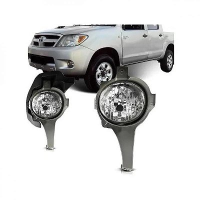 Farol auxiliar hilux toyota de 2005 a 2008 lado direito picape
