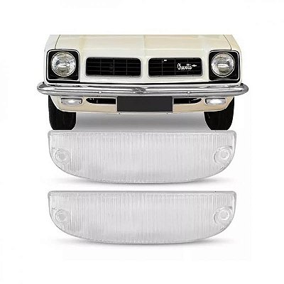 Lente de lanterna chevette e marajó chevrolet de 1979 a 1982 dianteira cristal