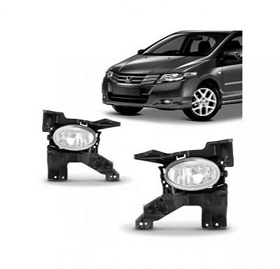Farol auxiliar city honda de 2009 a 2011 lado esquerdo