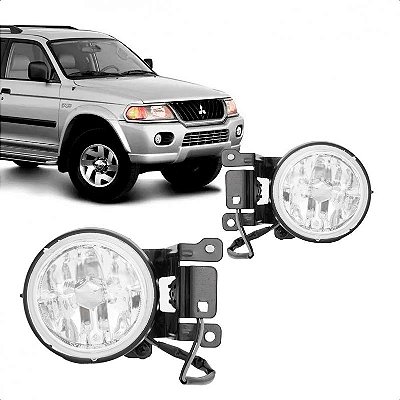 Farol auxiliar pajero sport mitsubishi de 2000 a 2004 e pajero tr4 mitsubishi de 2004 a 2007 lado direito