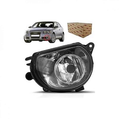 Farol auxiliar a3 audi de 2003 a 2008 lado esquerdo sportback três portas ou cinco portas