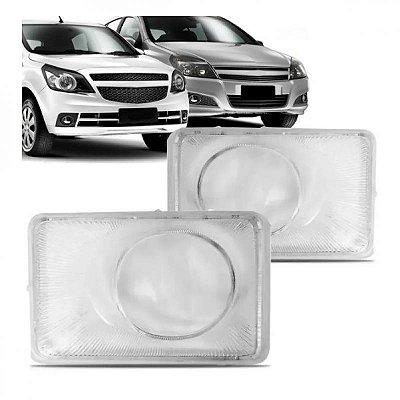 Lente do farol auxiliar vectra chevrolet de 2006 a 2011 e agile chevrolet de 2010 a 2013 lado direito