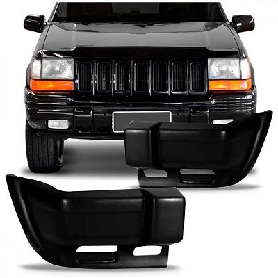 Ponteira do para choque cherokee sport jeep de 1997 a 2002 dianteira lado esquerdo
