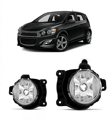 Farol auxiliar sonic chevrolet de 2012 a 2014 lado direito