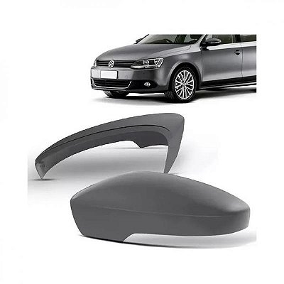 Capa de retrovisor externo jetta volkswagen de 2011 a 2018 lado esquerdo acabamento em primer