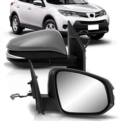 Retrovisor externo rav4 toyota de 2013 a 2018 lado esquerdo primer elétrico retrátil com pisca