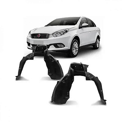 Para barro grand siena fiat de 2012 a 2022 lado direito com indicação de aplicação até 2023