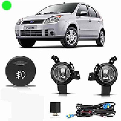 Kit farol auxiliar fiesta ford de 2008 a 2010