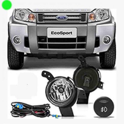 Kit farol auxiliar ecosport ford de 2008 a 2012