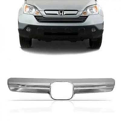 Friso da grade do radiador crv honda de 2007 a 2009 cromado
