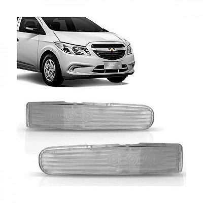 Lente do pisca do retrovisor prisma chevrolet de 2013 a 2016 lado esquerdo externo